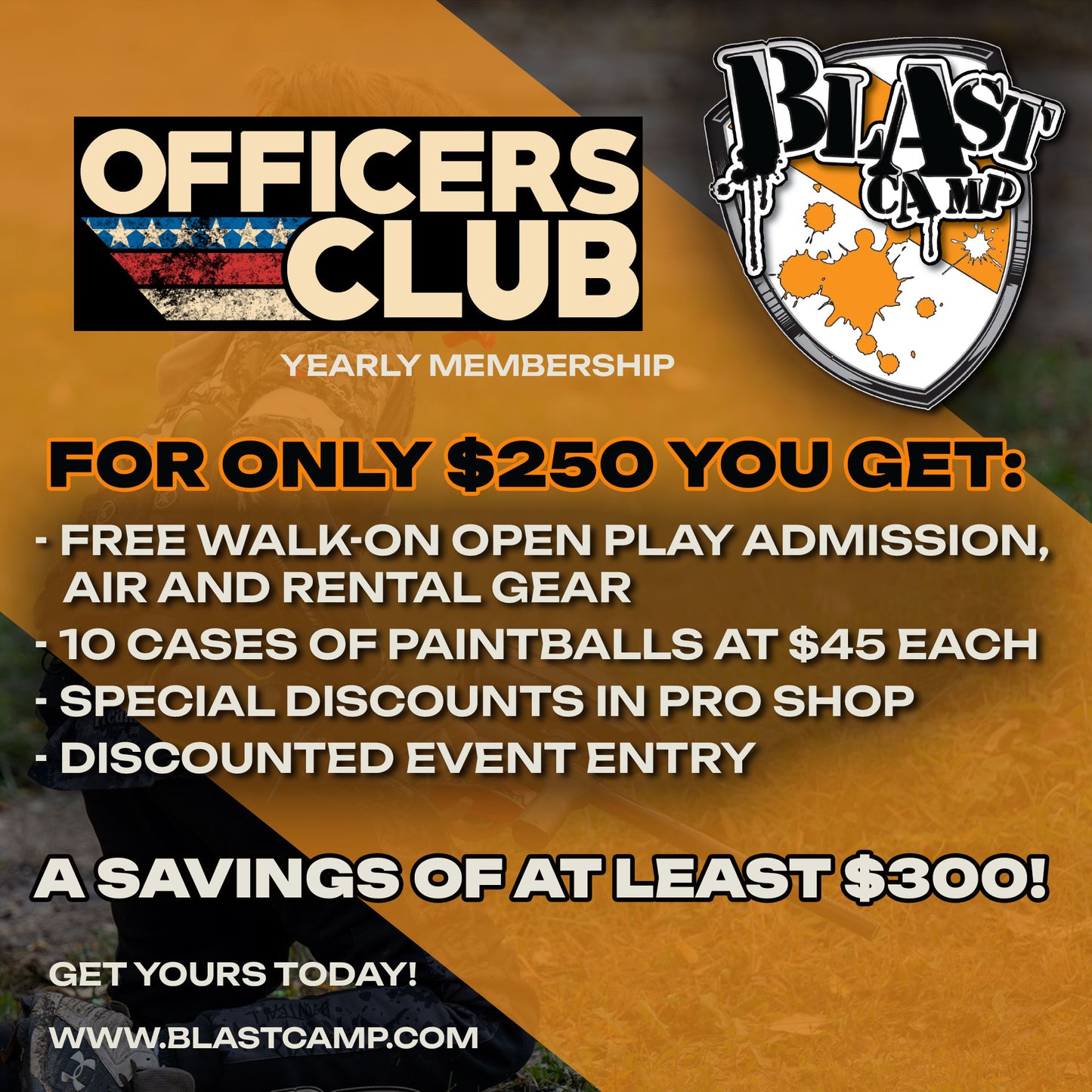 2025 Officers Club membership pass