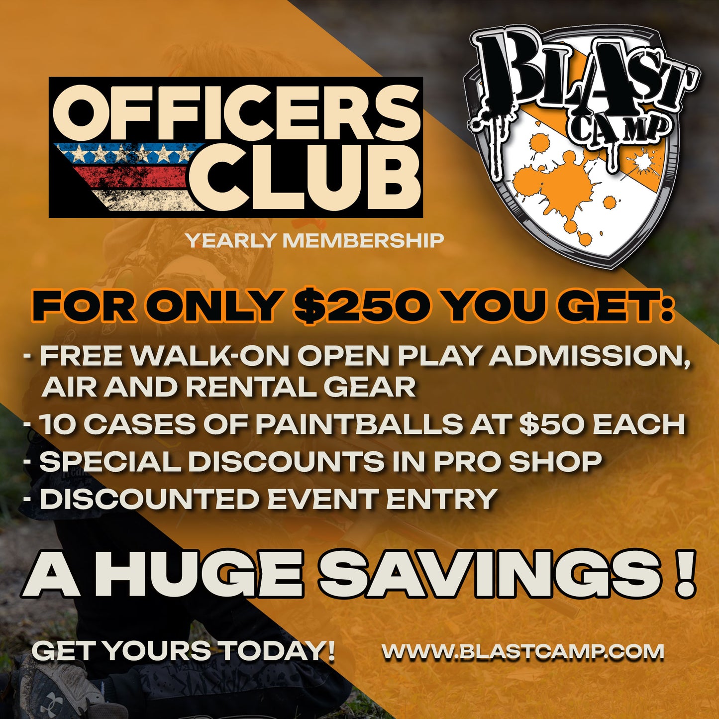 2026 Officers Club membership pass