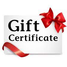 $25 gift certificate