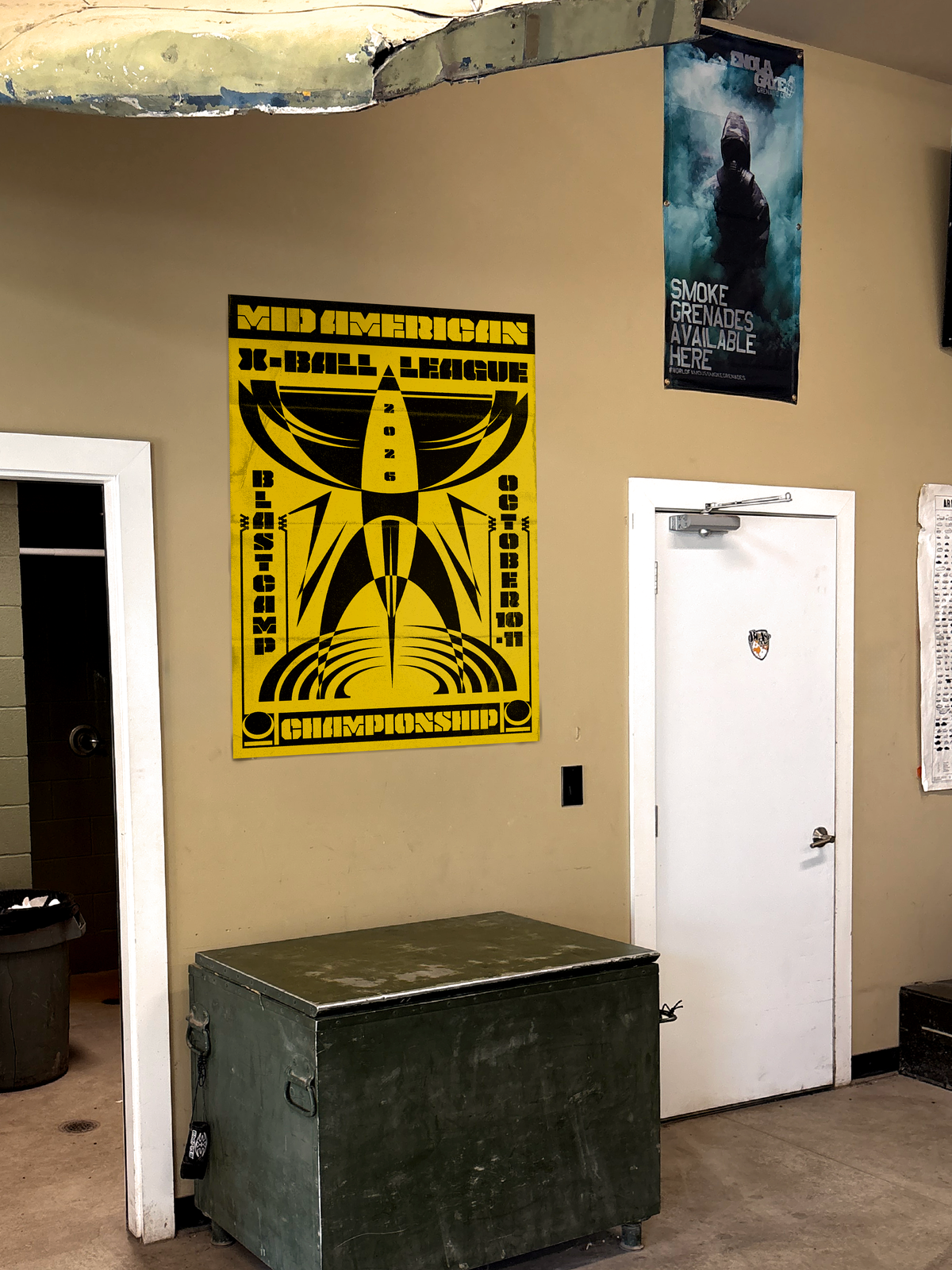 CLATTER x MAX CHAMPIONSHIP POSTER